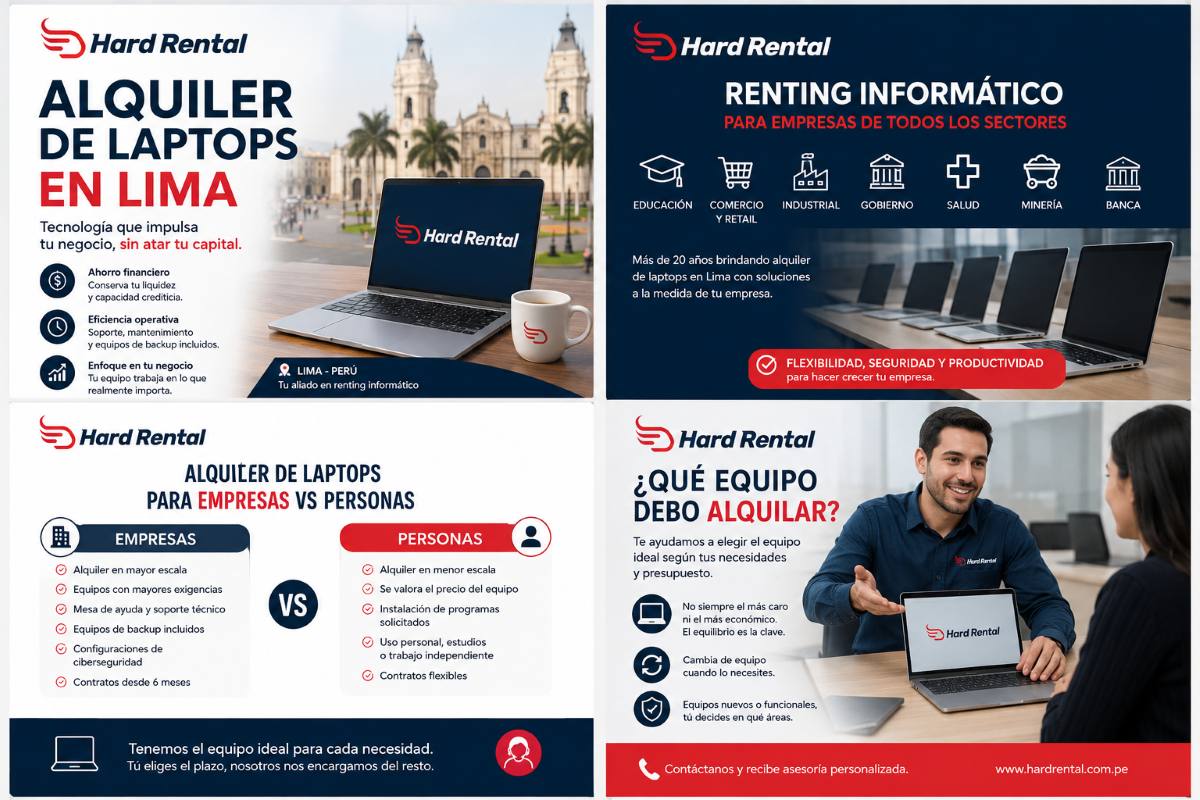 ventajas del alquiler de laptops en lima