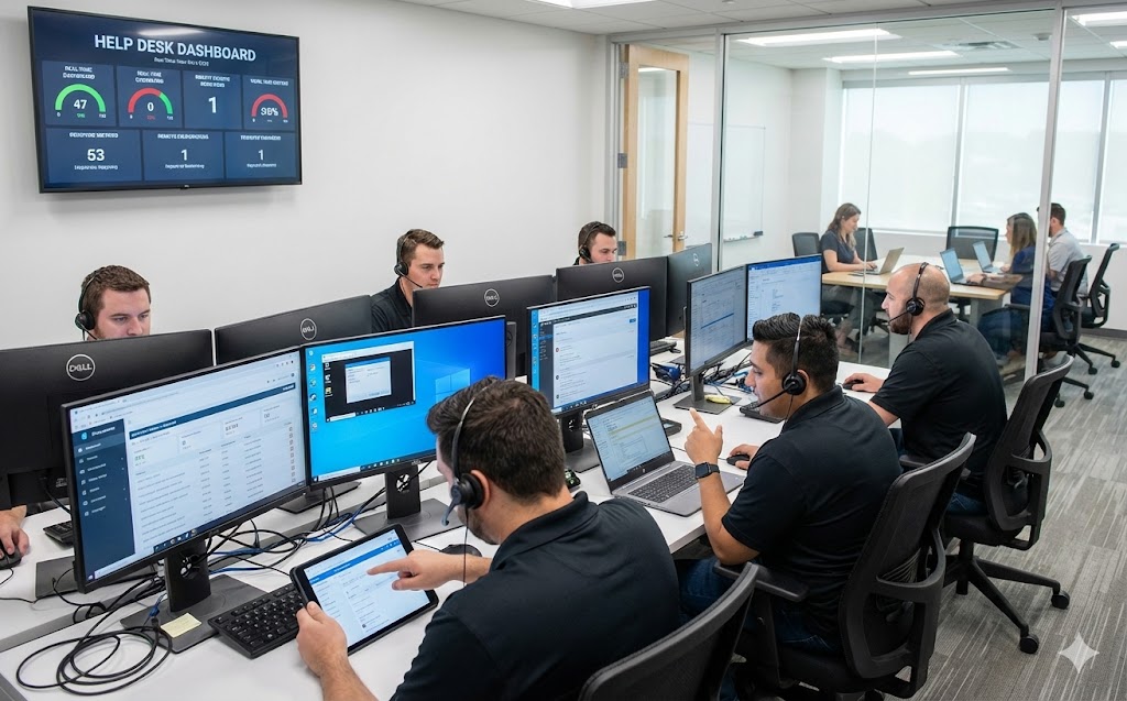 Factores clave al elegir un proveedor de renting informático: La mesa de ayuda